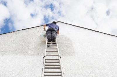 Peinture extérieure à Chamblanc — façades et ravalement